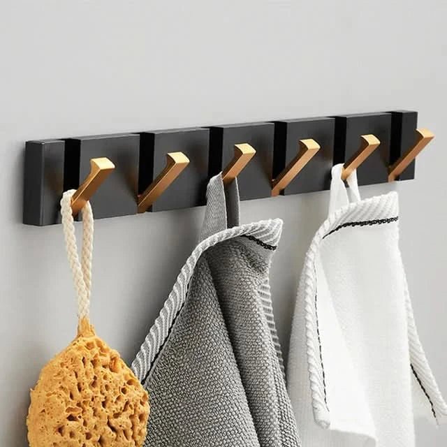 Stylish Stainless Steel Wall Hook – Foldable and Space-Saving for Your Home