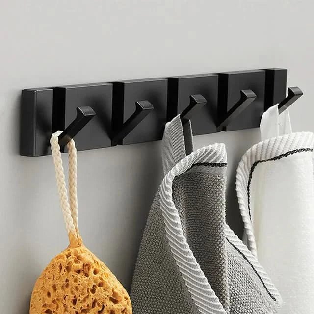 Stylish Stainless Steel Wall Hook – Foldable and Space-Saving for Your Home