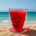 3D Skull Drinking Glass - Unique Design