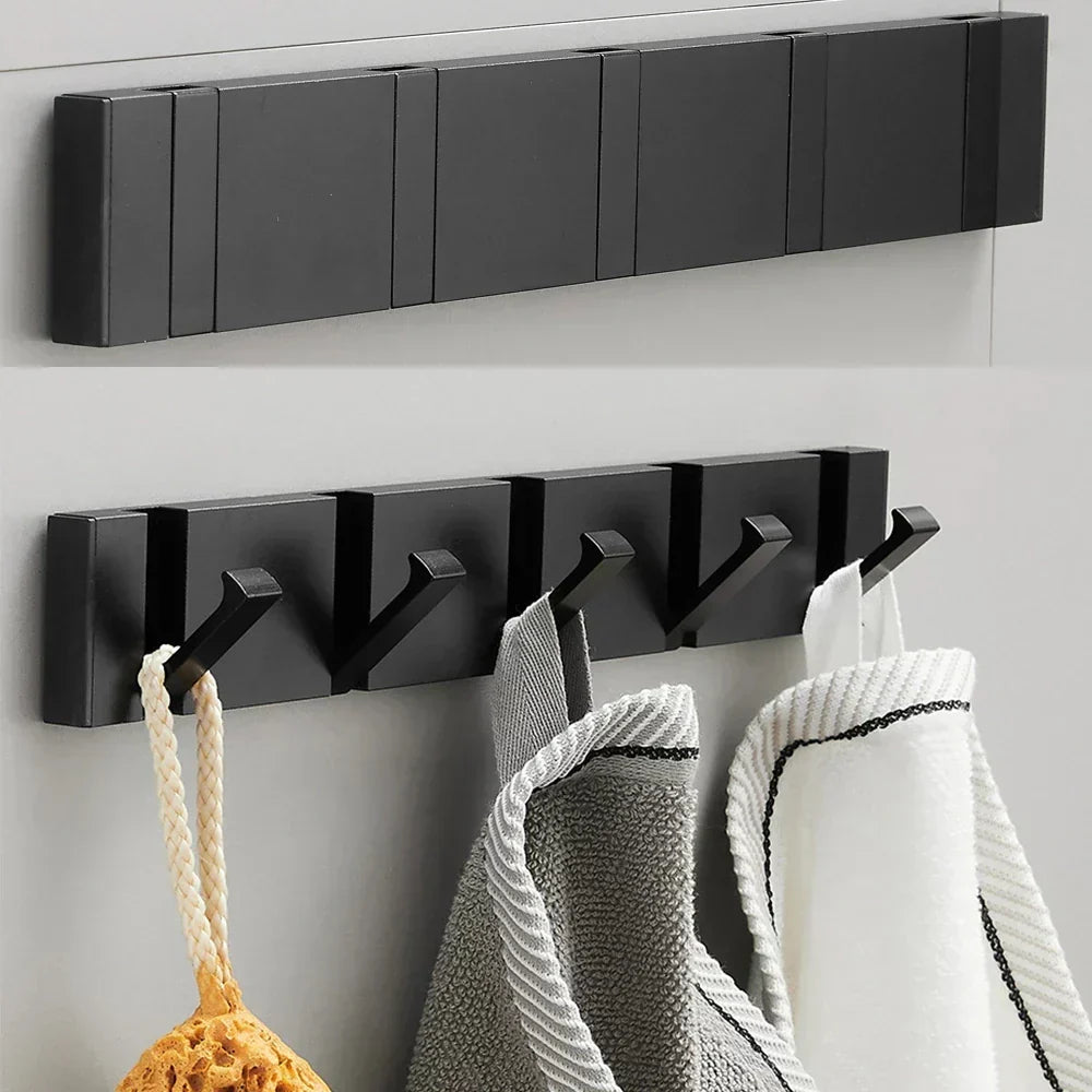 Stainless Steel Wall Hook – Foldable Hook for Coats, Bags, and Towels