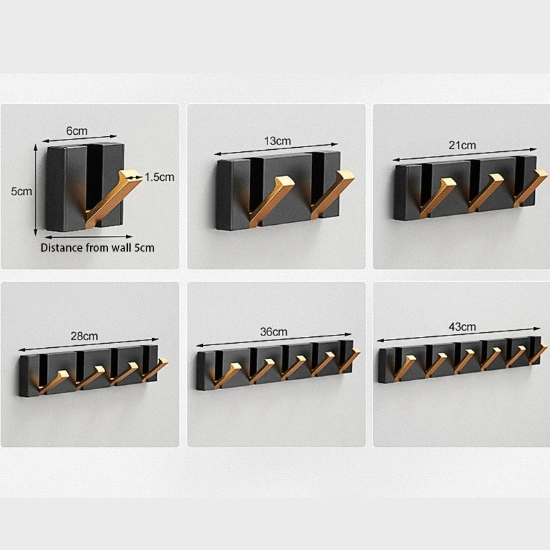 Stainless Steel Wall Hook – Foldable Hook for Coats, Bags, and Towels
