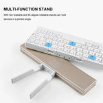 Elegante Faltbare Bluetooth-Tastatur mit Magnetständer für Tablets