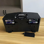 Automatic card shuffler with 2, 4, and 6 deck capacity