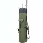 Practical fishing tackle bag with multiple compartments
