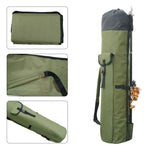 Practical fishing tackle bag with multiple compartments