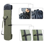 Practical fishing tackle bag with multiple compartments