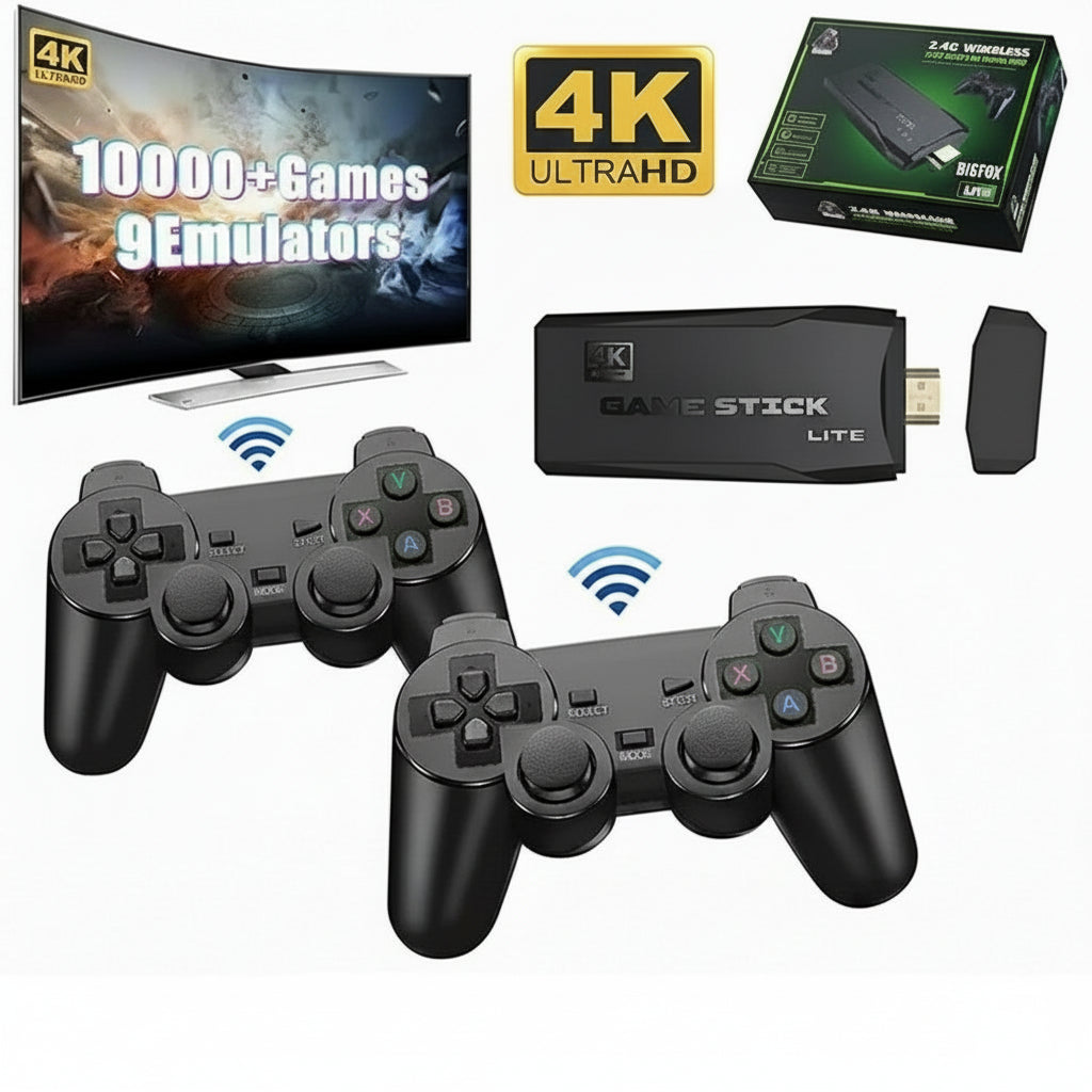 Retro-Spielekonsole mit HDMI-Anschluss für Fernseher