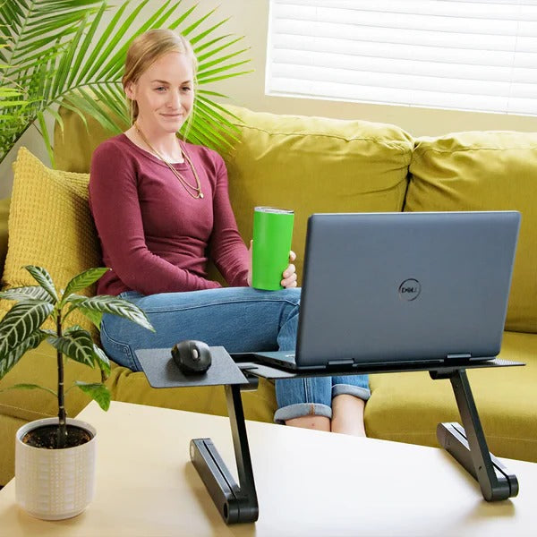 Verstellbarer Laptop-Ständer mit Höhen- und Neigungsverstellung