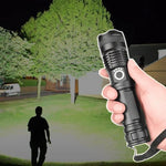 Hochleistungs-LED-Taschenlampe mit Zoomfunktion