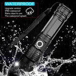 Hochleistungs-LED-Taschenlampe mit Zoomfunktion