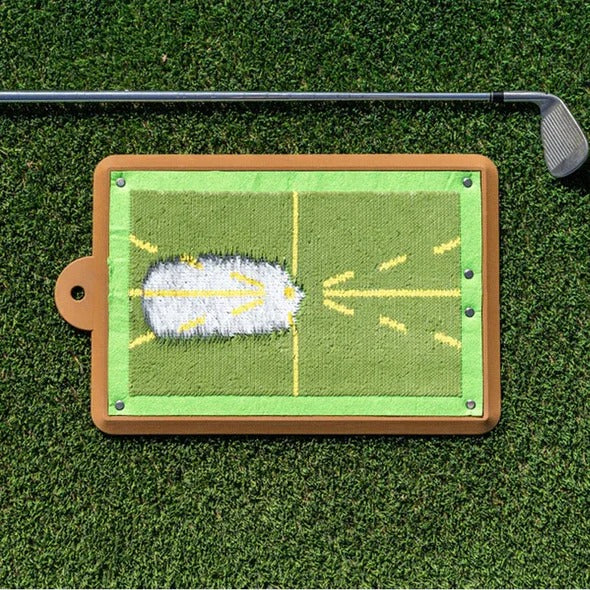 Golf-Übungsmatte mit Sichtbarem Feedback für Schwungpfade
