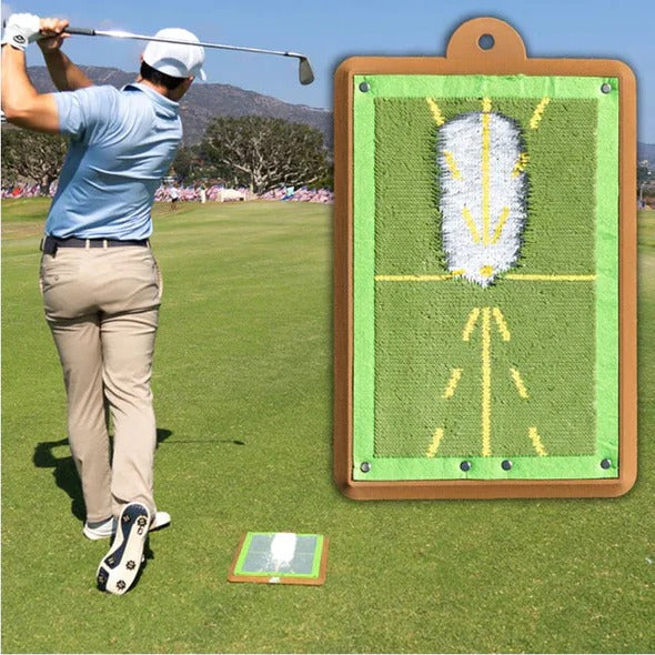 Golftraining Matte für Schwunganalyse