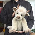 Cuddly Highland Cow Plush Toy