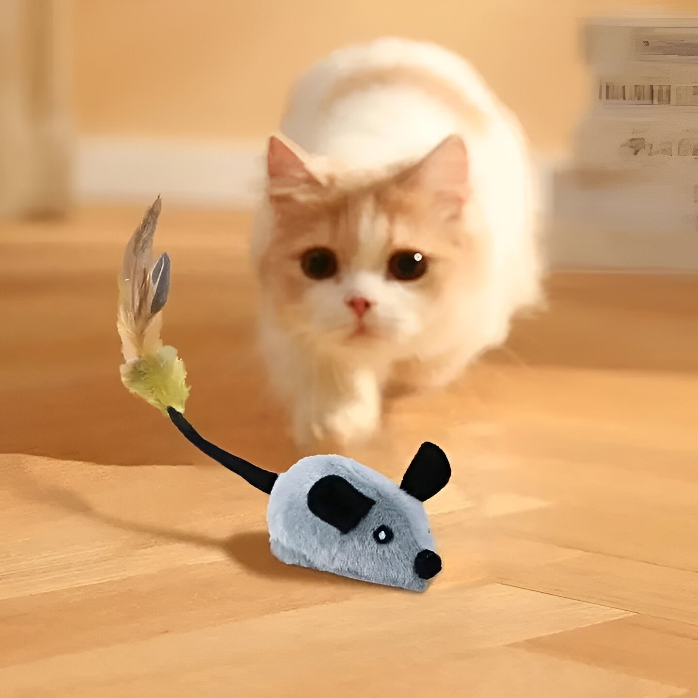 Interactive Pet Mouse Toy with Motion Sensor