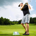 Praktische Trainingsmatte für Golfschwünge