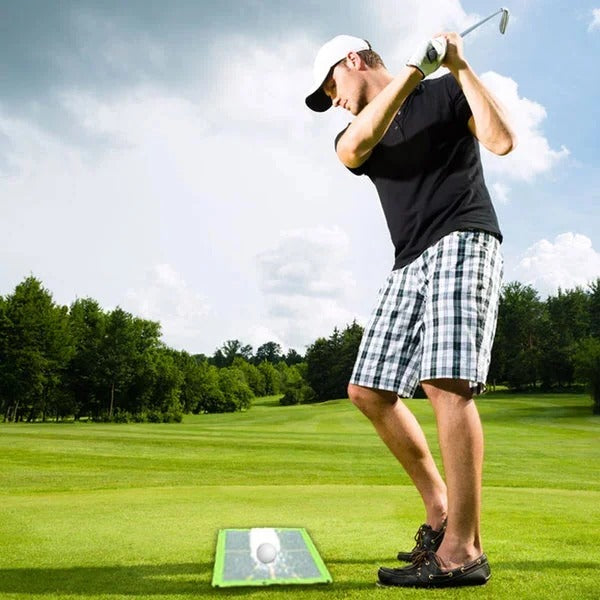 Praktische Trainingsmatte für Golfschwünge