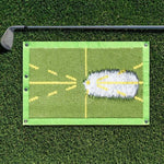 Golf Schwungpfad Trainingsmatte für effektives Üben