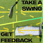 Golf Schwungpfad Trainingsmatte für effektives Üben