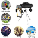 Handy Monocular with 10x Magnification and Tripod
