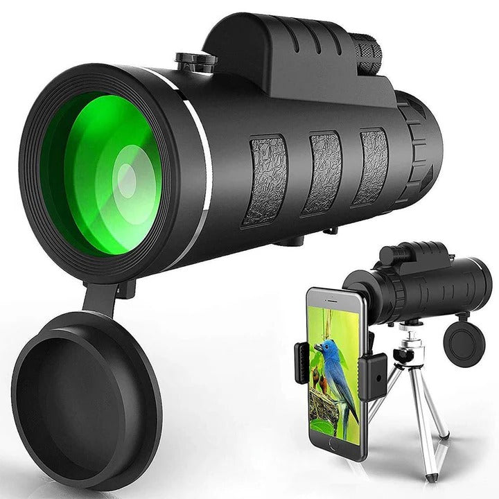 Handy Monocular with 10x Magnification and Tripod