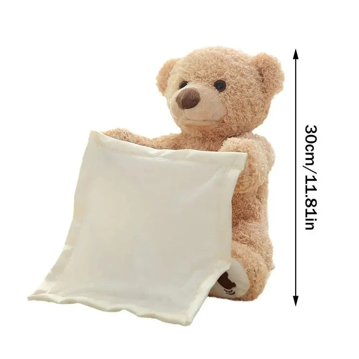 Interactive cuddly bear with music and movement