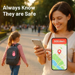 Compact Bluetooth tracking tag for pets, keys, and bags