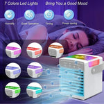 Mobile Air Cooler with Individually Adjustable Fan Speeds