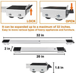 Adjustable Appliance Dolly with Wheels