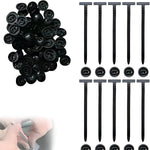 Practical set of cable ties, 50 pieces for order and structure