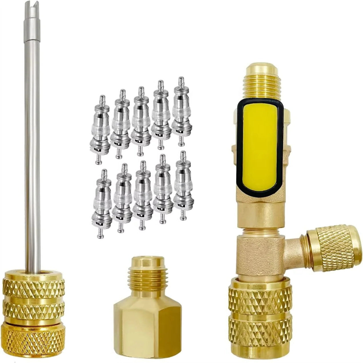 Valve Core Tool for HVAC, Dual Size Installation and Extraction Device
