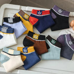 Men's Ankle Socks Made of Polyester, 20 Pairs Mixed Pack