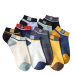 Men's Ankle Socks Made of Polyester, 20 Pairs Mixed Pack
