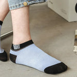Men's Ankle Socks Made of Polyester, 20 Pairs Mixed Pack