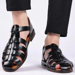 Men's Sandals with Adjustable Straps and Open Toe