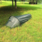 Kompaktes Campingzelt für Einzelpersonen mit Belüftungsnetz
