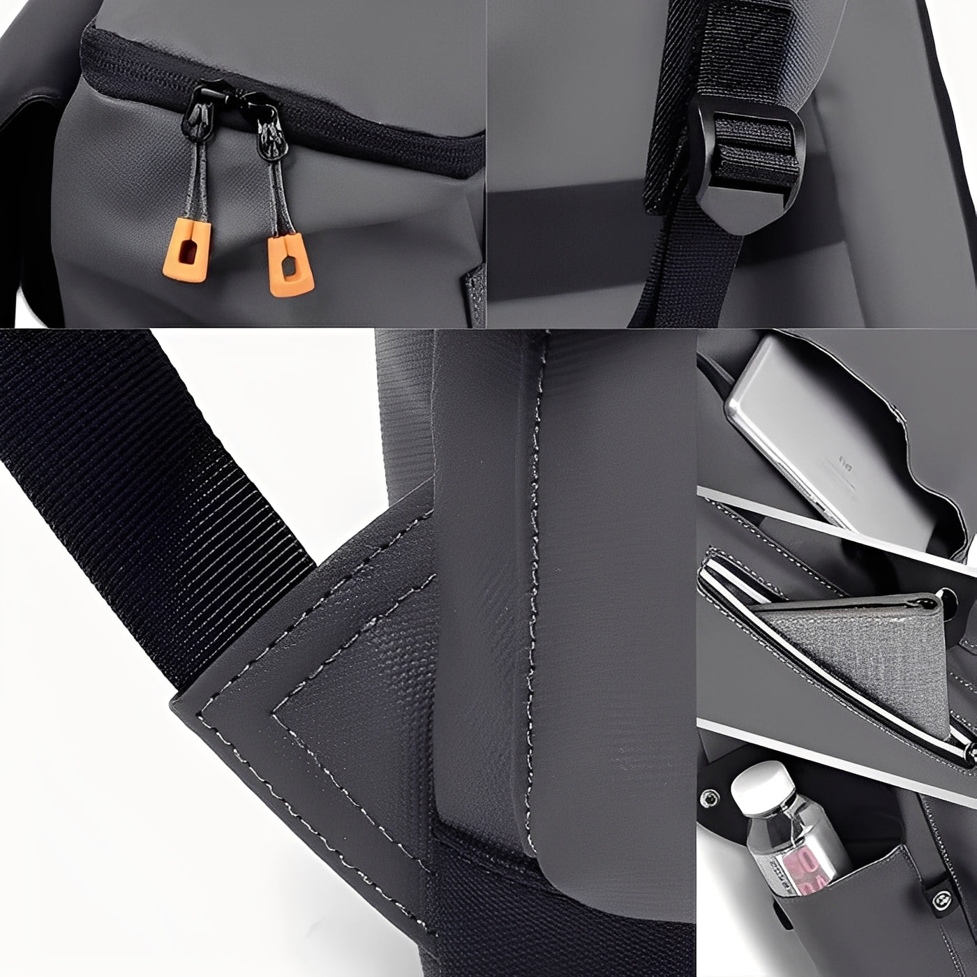 Reise-Rucksack mit USB-Anschluss und Laptopfach