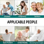 Helpful Toilet Cleaning Tool with Extended Reach, Set of 2