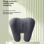 Adjustable Headrest Pillow for Office Chairs with Removable Cover