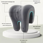 Adjustable Headrest Pillow for Office Chairs with Removable Cover