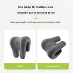 Adjustable Headrest Pillow for Office Chairs with Removable Cover