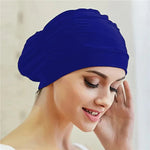 Stylische Schwimmhaube im Turban-Design für Schwimmer