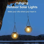 Hängende Solarleuchte mit Warmweißem LED-Licht für den Außenbereich