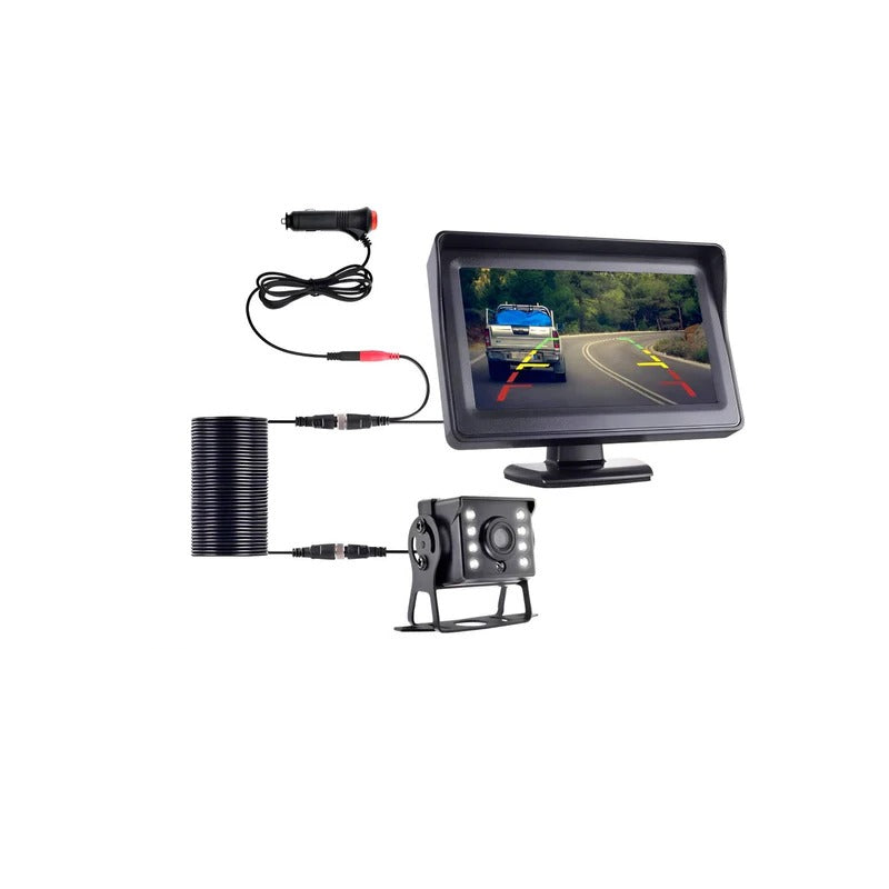 Wireless Rear View Camera and Monitor System for Vehicles