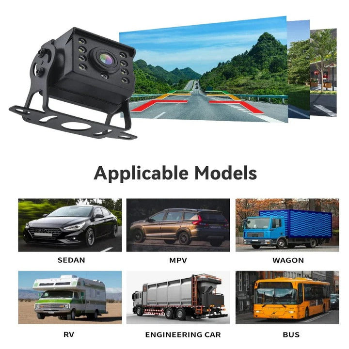Wireless Rear View Camera and Monitor System for Vehicles