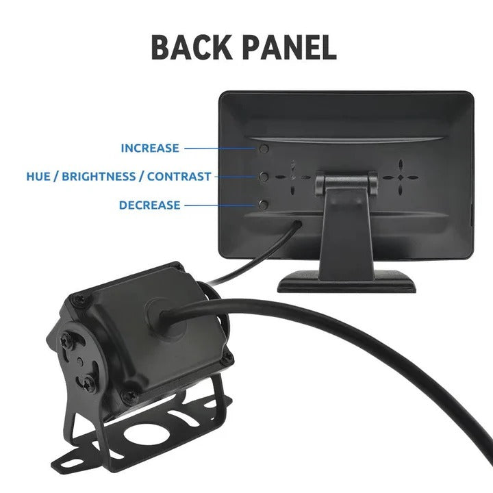 Wireless Rear View Camera and Monitor System for Vehicles