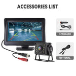 Wireless Rear View Camera and Monitor System for Vehicles
