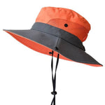 Faltbare Sonnenmütze für Outdoor-Aktivitäten mit breiter Krempe