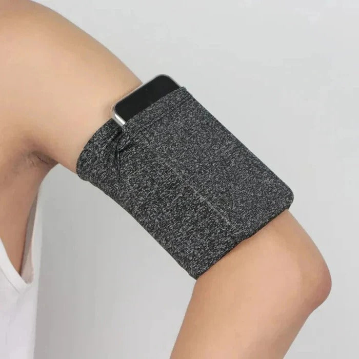 Sportliches Armband mit Verstellbarem Handyfach für Training und Lauf