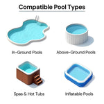 Cordless handheld pool vacuum