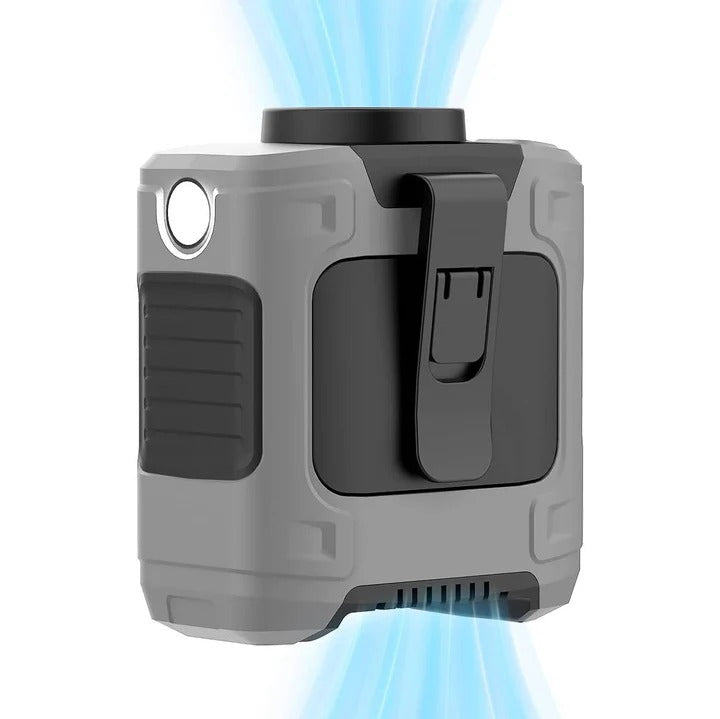 Portable Mini Fan with LED and Handheld Design